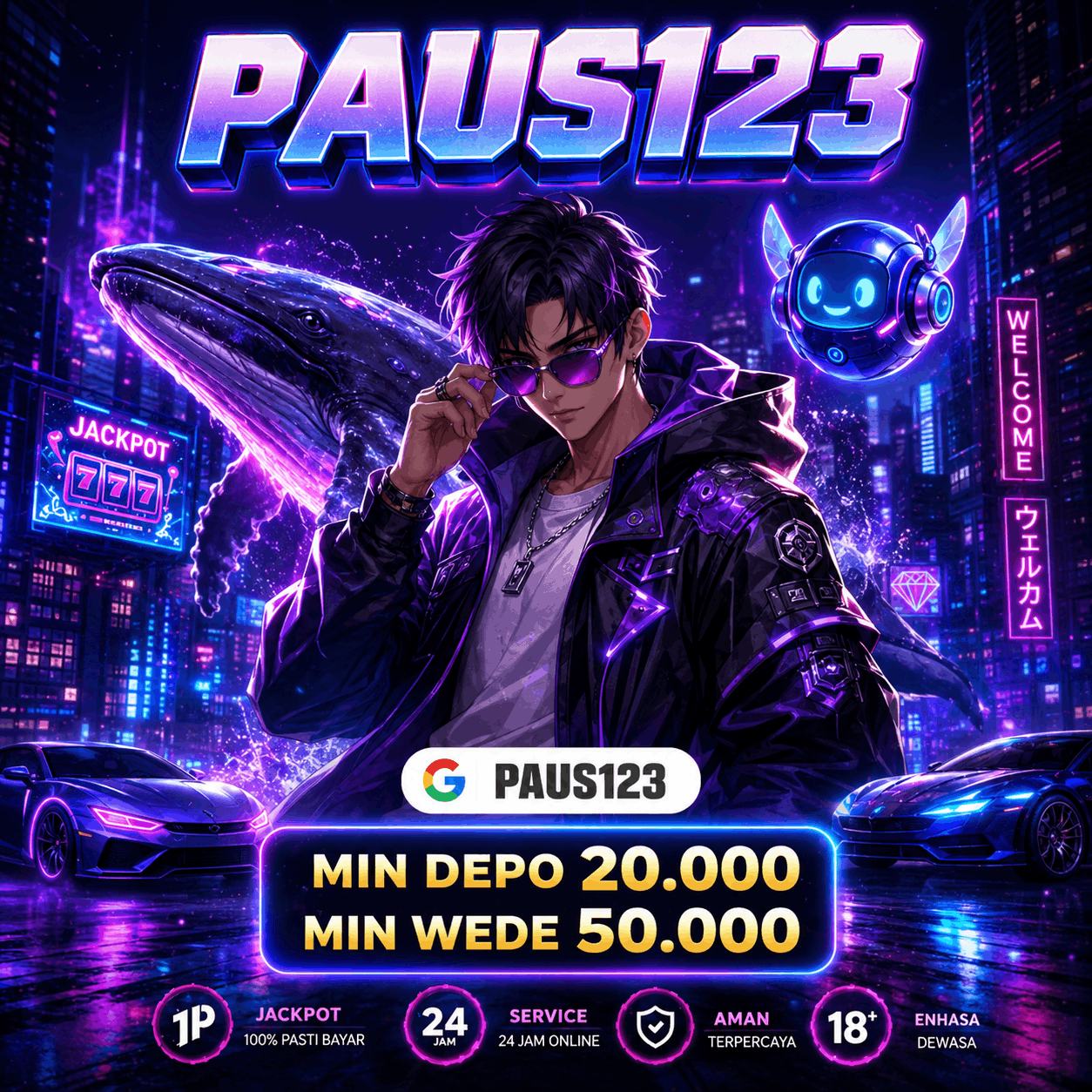Thumbnail 1 of 3, Poster, PAUS123 Platform Gaming Online Terpercaya & Slot Gacor Hari Ini designed and sold by PAUS123.
